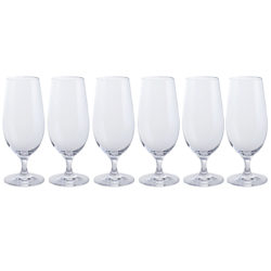 Dartington Crystal All Purpose Beer Glass, Set of 6